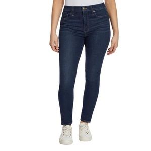 Jessica Simpson High Rise Ankle Jean |
Dark Denim